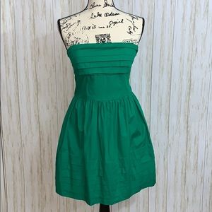Size S Jack by BB Dakota Green Strapless Dress
